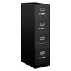 Alera 15 in W 4 Drawer File Cabinets, Black, Letter 25426